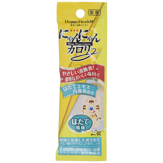 アース・ペット にゃんにゃんカロリー ほたて風味 25グラム (x 12) (まとめ買い)