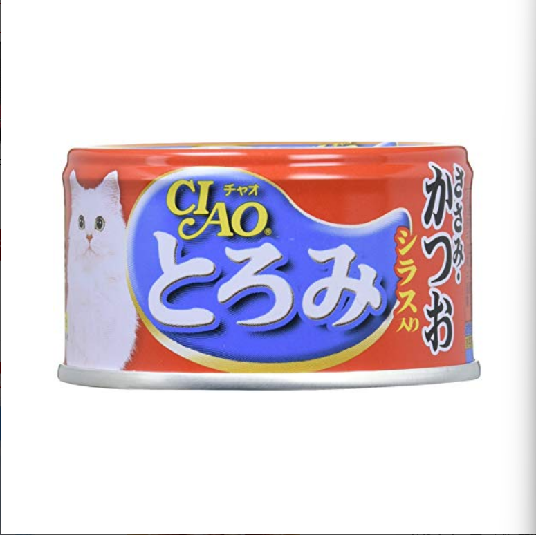 チャオ (CIAO) とろみ ささみ・かつお シラス入り 80g 24個セット