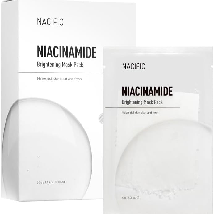 【 ナシフィック】 NA マスクパック (10枚入り) #肌トーンケア #美肌 #ヒノキ#保湿 #水分補給 #竹由来のセルロール生地