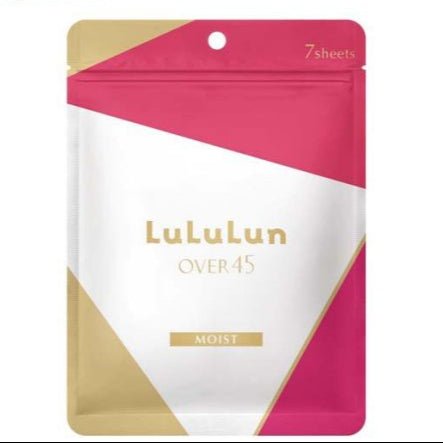 ルルルン OVER45 カメリアピンク(モイスト)7枚入り