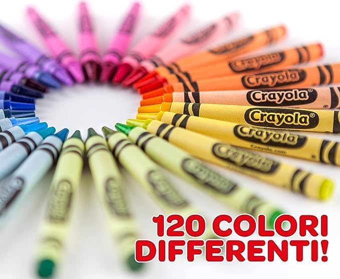 Crayola 52-6920 Original Crayon 120-Color Set by Crayola