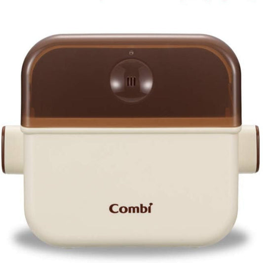 COMBI コンビ ポリプロピレン 電子レンジ除菌&保管ケース 除菌じょーず バニラ 水だけ入れてレンジで除菌