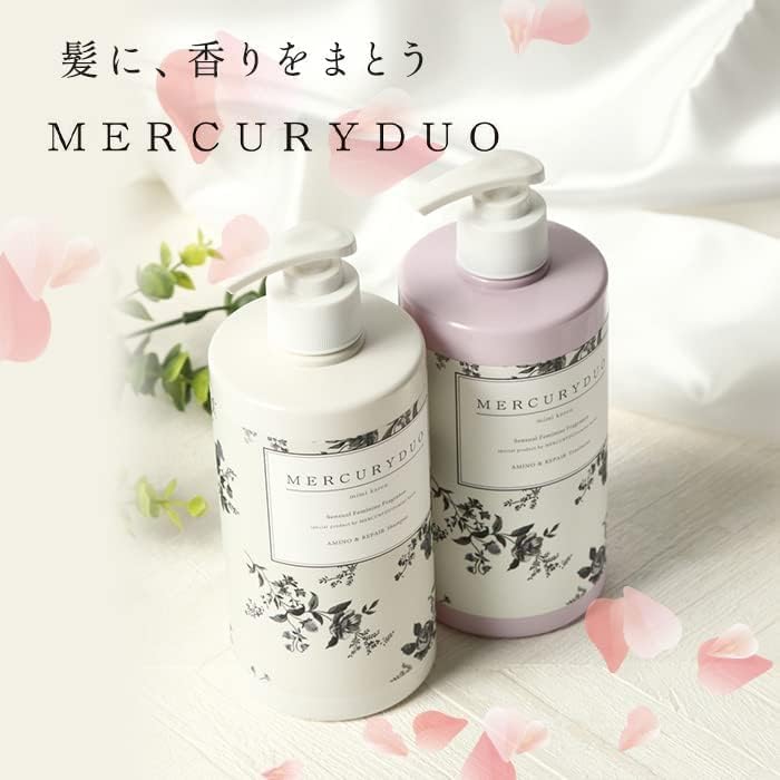 MERCURYDUO(マーキュリーデュオ) アミノ トリートメント センシャルフェミニンの香り モテる香り フレグランスヘアケア リペア ツヤ髪480ml×2本セット