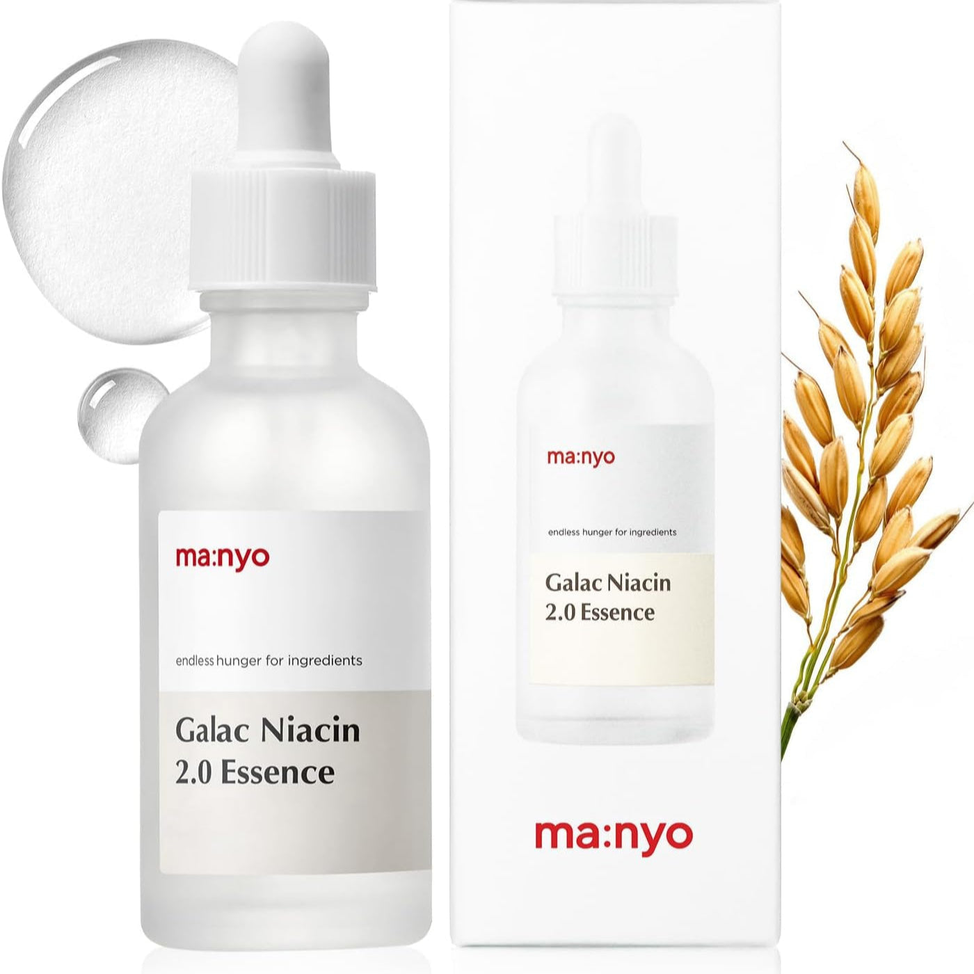 ma:nyo(マニョ) ガラクナイアシン2.0エッセンストーンアップ美容液 肌キメ 毛穴ケア スキンケア 韓国コスメ