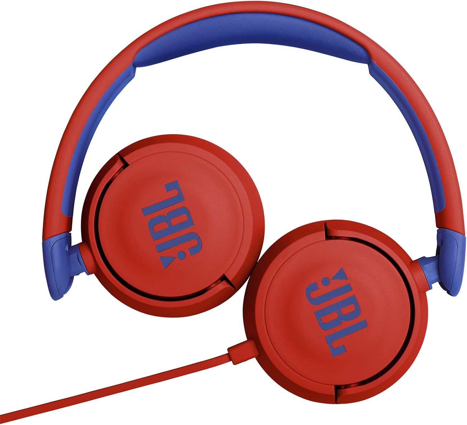 JBL JR310 子供向け ヘッドホン 音量制御機能搭載/カスタマイズシール付属/リモコンマイク付き レッド/ブルー 2021年モデル JBLJR310RED
