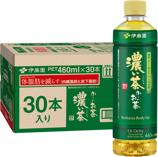 伊藤園 おーいお茶 濃い茶 スマートボトル 機能性表示食品 ( 460ml*30本入 )/ お~いお茶