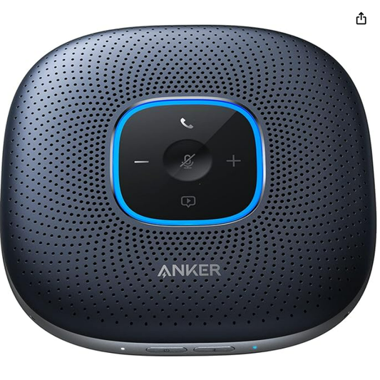 Anker PowerConf スピーカーフォン オンライン会議 テレワーク (ネイビー:メタリック)