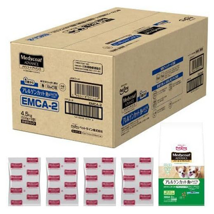 メディコート アドバンス アレルゲンカット 魚&えんどう豆たんぱく 1歳から【国産/アルミ小分け】 4.5kg(500g×9)