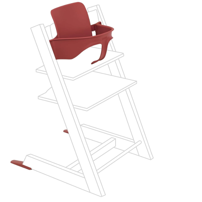 Stokke ストッケ ベビーチェア ハイチェア 付属品 トリップトラップ 食卓 赤ちゃん 椅子 ベビーセット ウォームレッド※本体別売り
