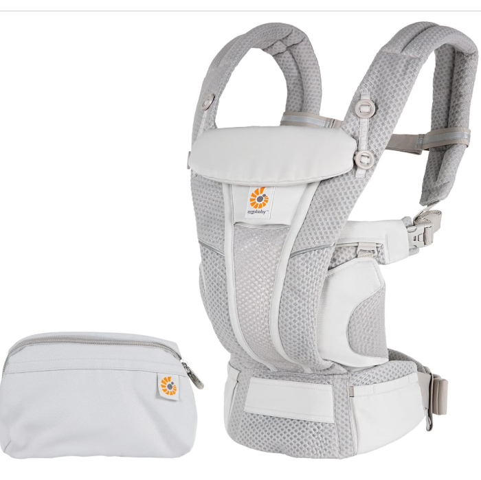 Ergobaby(エルゴベビー) [日本正規品保証付] EBC OMNI Breeze オムニ ブリーズ パールグレー 1個 (x 1) 0か月~