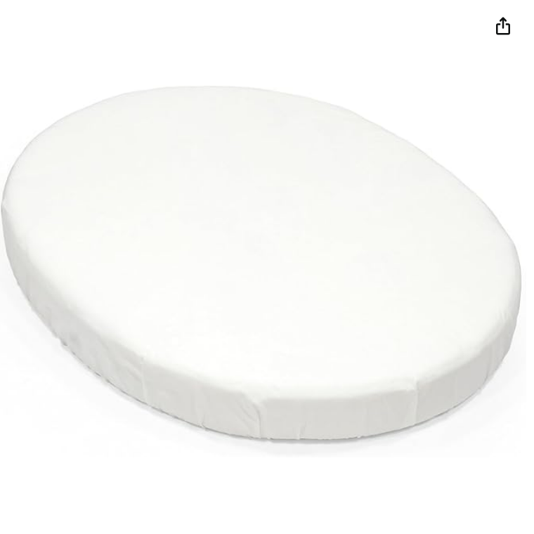 Stokke ストッケ スリーピー ベッド ミニ フィットシーツ V 3 ホワイト オーガニックコットン 布団 寝具 洗濯機洗い可能