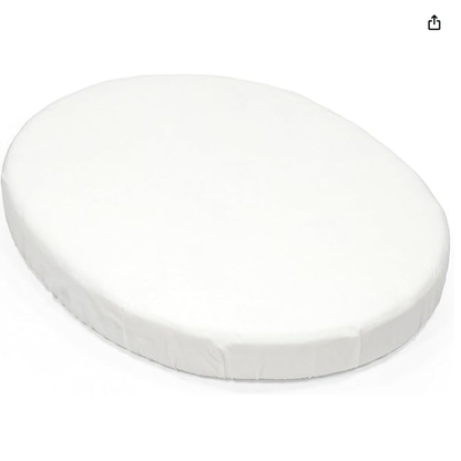 Stokke ストッケ スリーピー ベッド ミニ フィットシーツ V 3 ホワイト オーガニックコットン 布団 寝具 洗濯機洗い可能