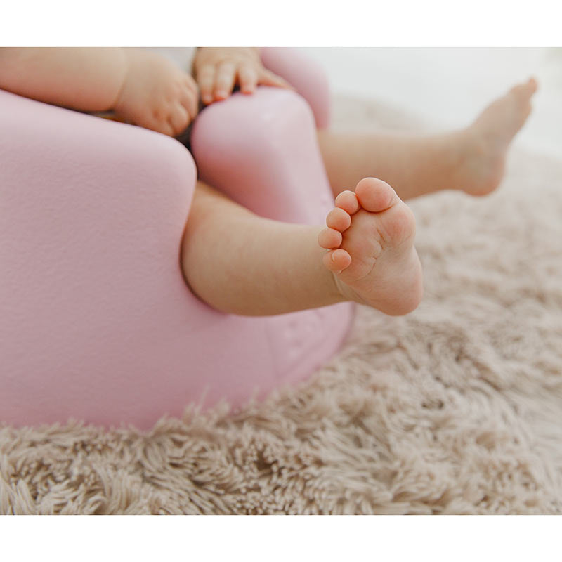 Bumbo バンボベビーソファー【正規総輸入元】後から付けられる専用腰ベルト入り サクラピンク 4か月~