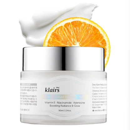 保湿クリーム ビタミンE ナイトケアクリーム [クレアス (Klairs)] フレッシュリージュースド ビタミンEマスク 90g 塗るマスクパック スリーピングマスク 美肌クリーム 韓国コスメ スキンケア ビタミンC ヴィーガン 毛穴 顔 ナイトクリーム 敏感肌 乾燥肌 Vitamin C E