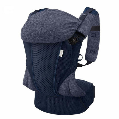 Aprica(アップリカ) 抱っこ紐 コアラウルトラメッシュ EX 0か月~36か月まで 新生児から使える 横抱っこ可能 4WAY (ヘザーブルー) 2163331
