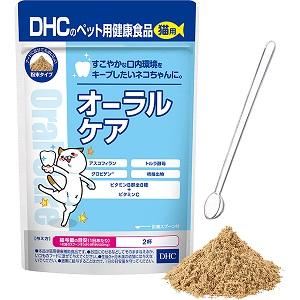 DHC 猫用おやつ 猫用 オーラルケア かつお節 ブルー 50グラム (x 1)
