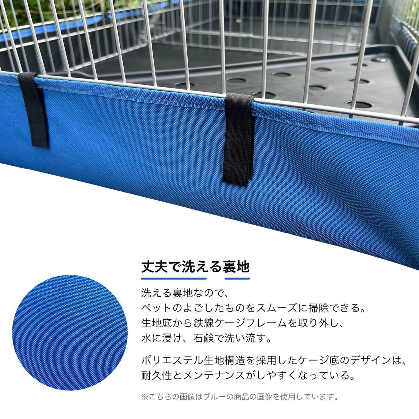 ペットサークル 小動物用 ケージ ドア・仕切り付き 屋内 屋外兼用 底付き 防水仕様 天井カバー付き 餌置き台付き 小型犬 猫 うさぎ モルモット 折りたたみ式 ペットゲージ 組立簡単 逃走防止 61.5×121×35.5cm
