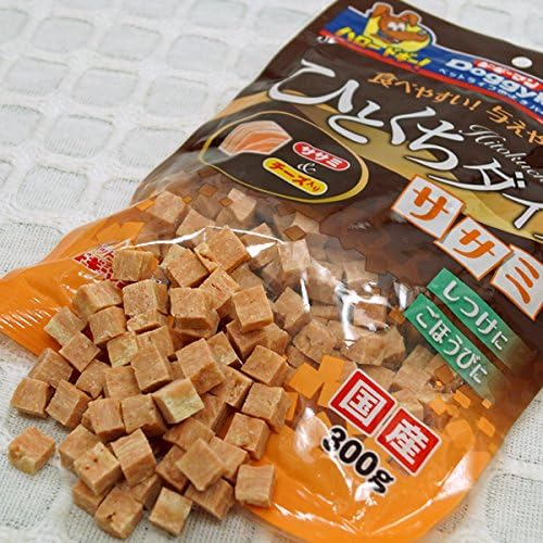 ドギーマン イヌ用 ひとくちダイス ササミ チキン風味 300g
