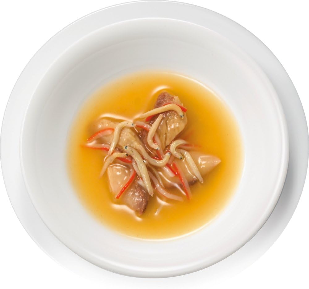 モンプチ スープ パウチ 成猫用 かにかま、しらす入り まぐろスープ 40g×12袋入り (まとめ買い) [キャットフード]