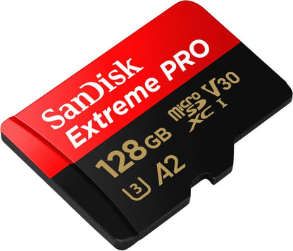 microSDXC 128GB SanDisk SanDisk SDSQXCD-128G-GN6MA Extreme PRO R:200MB/s W: 90MB/s UHS-I U3 V30 4K Ultra HD A2 Compatible with SD Adapter Included [並行輸入品]