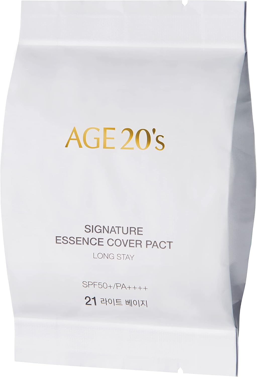 AGE20's公式 リフィル 含み シグネチャ エッセンス ロングステイ 外出用 ファンデーション クッションパクト + リフィル (23 ミディアムベージュ) 14g x 2個