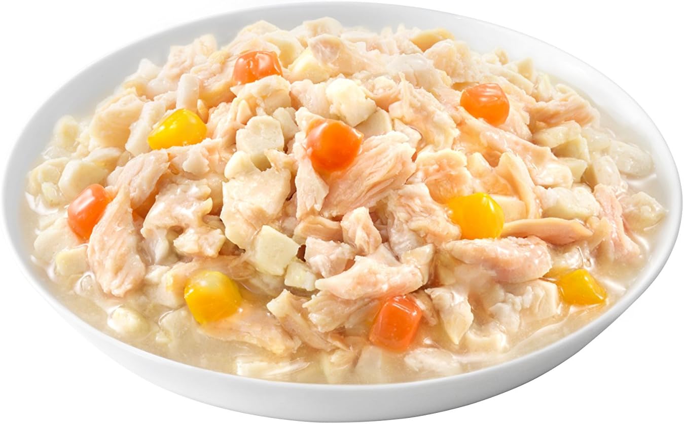 シーザー パウチ シニア犬用 14歳からの 蒸しささみ 野菜入り 70g×16個 (まとめ買い) [ドッグフード・ウェット]