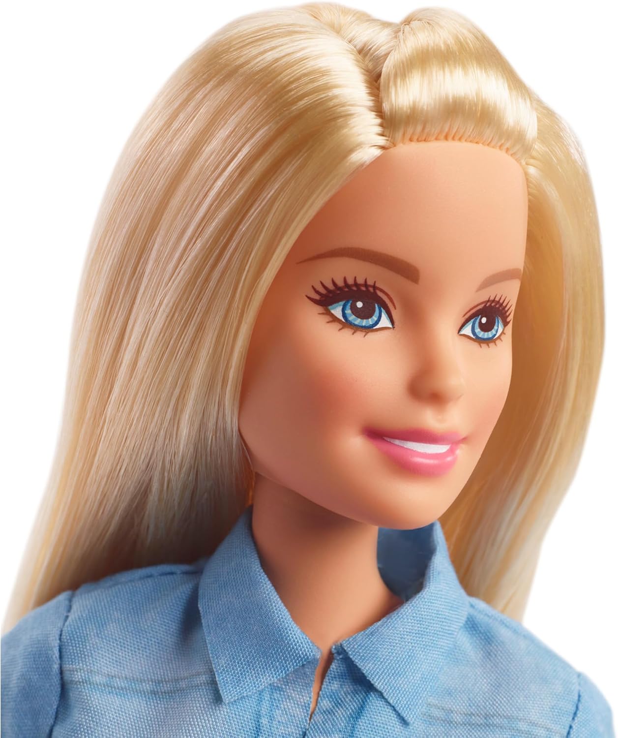 バービー(Barbie) バービー ドリームハウスアドベンチャー ピンクのりょこうセット きせかえ人形・ハウス ままごと・ごっこ遊び 3歳から ブルー