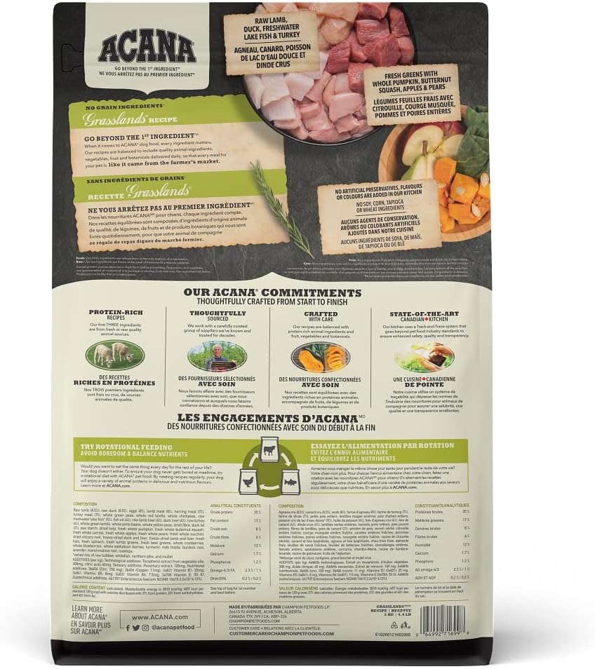 アカナ (ACANA) ドッグフード グラスランドドッグ [国内正規品] 2kg