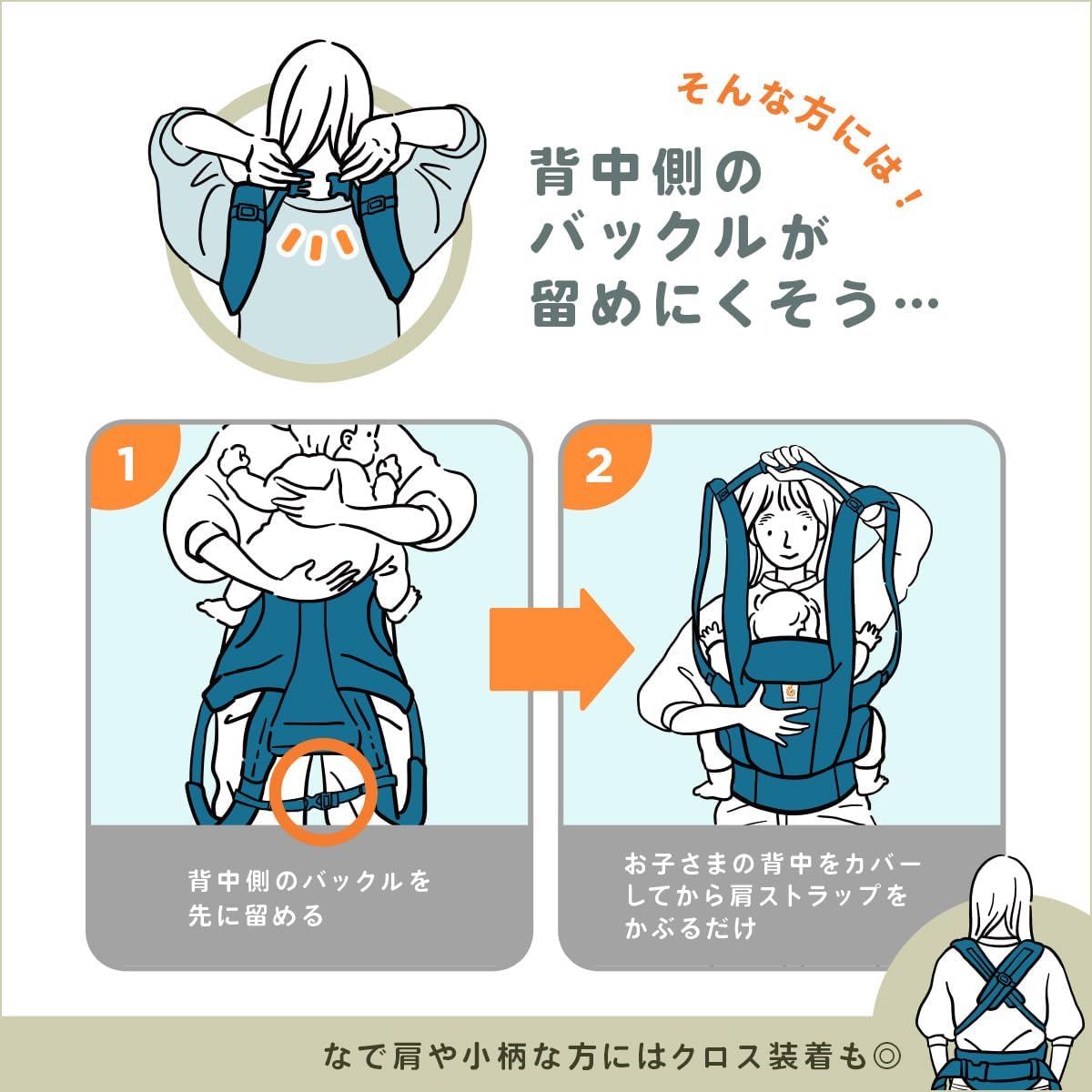 Ergobaby エルゴベビー EBC ADAPT SoftFlex ホリデーブルー CREGBCASFMHLBLU 抱っこひも エルゴ アダプト