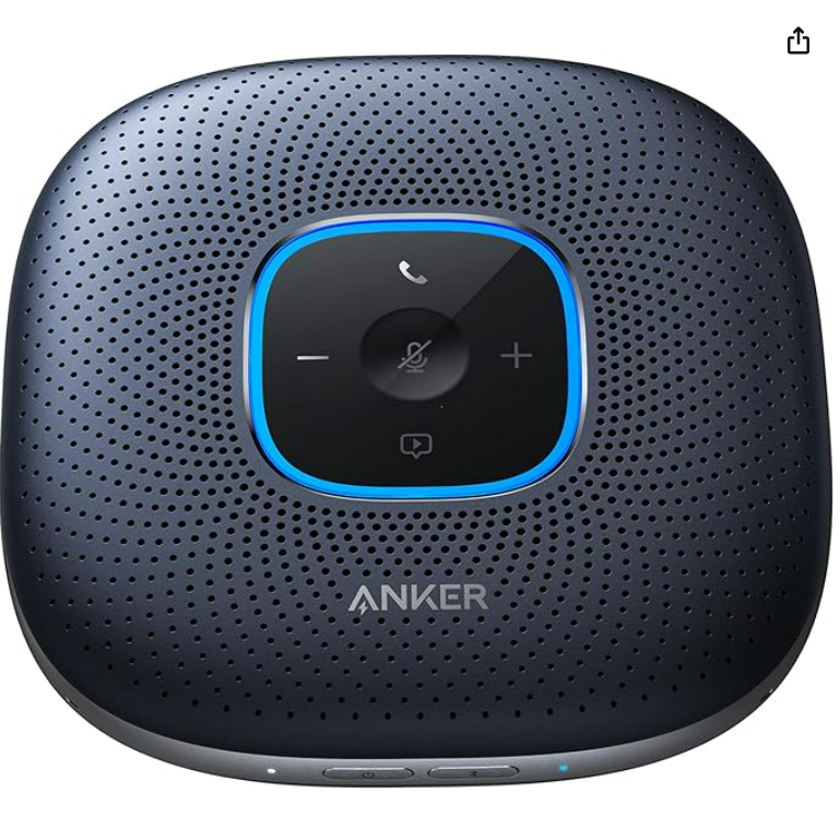 Anker PowerConf スピーカーフォン オンライン会議 テレワーク （ネイビー：メタリック）