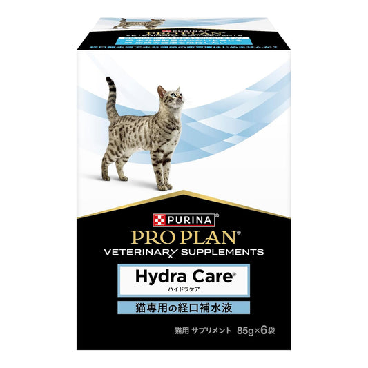 ピュリナ プロプラン 経口補水液 ハイドラケア 猫用 サプリメント パウチ (85gx6袋）