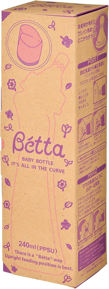 ベッタ Betta ドクターベッタ哺乳びん ブレイン SF4-240ml (PPSU製) Flower フラワー
