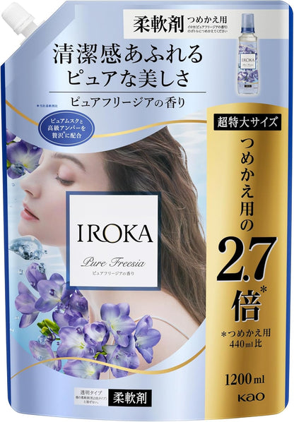 iroka フレアフレグランス ピュアフリージア つめかえ 1200ml