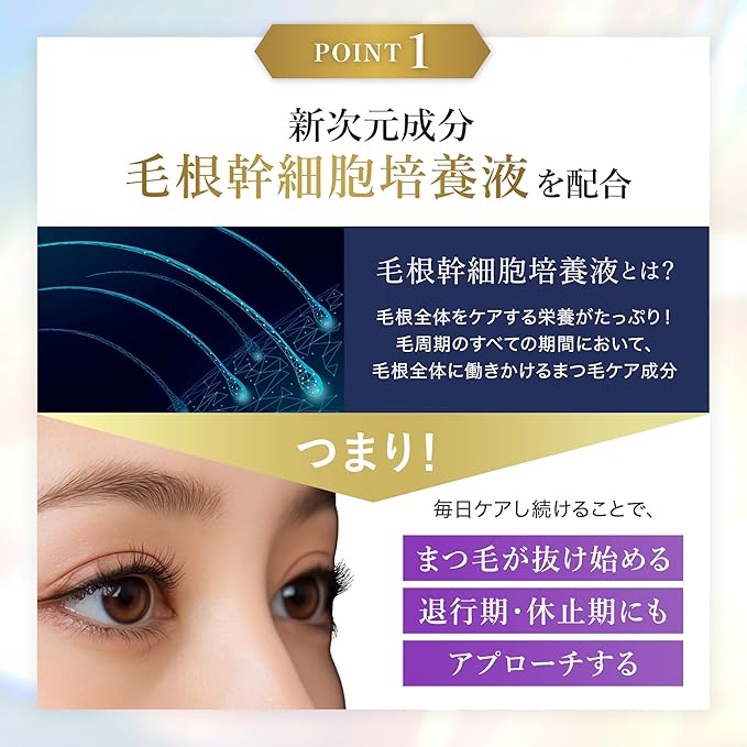 湘南美容まつ毛美容液 PREMIUM プレミアム オイルフリー 毛根幹細胞培養液 4mL 海洋深層水 眉毛 1日1回 まゆげOK まつげ美容液 まつ毛パーマ まつ毛ケア ミネラル処方 天然成分