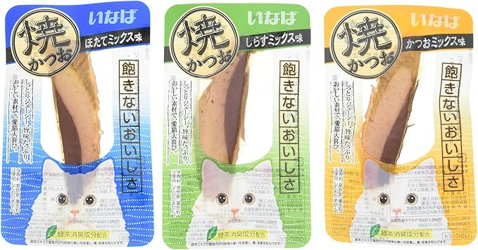 Figaro(フィガロ) 焼かつお 成猫用 バラエティ 36本 猫用おやつ