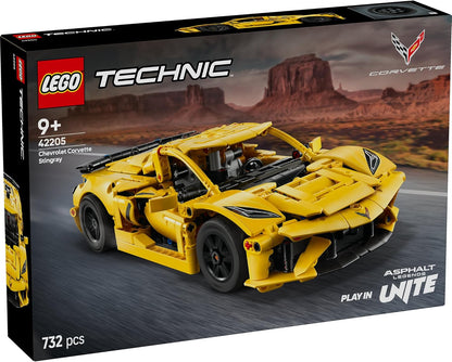 レゴ(LEGO) テクニック Chevrolet Corvette Stingray おもちゃ 玩具 誕生日 プレゼント ブロック 男の子 女の子 子供 9歳 10歳 11歳 小学生 乗り物 車 ミニカー 42205
