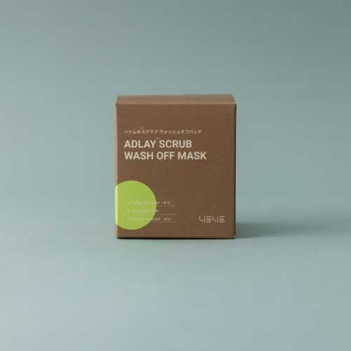 【NEAF NEAF】ニプニプ ハトムギ スクラブウォッシュオフパック | スクラブ フェイススクラブ 角質ケア ボデイケア 全身 母の日