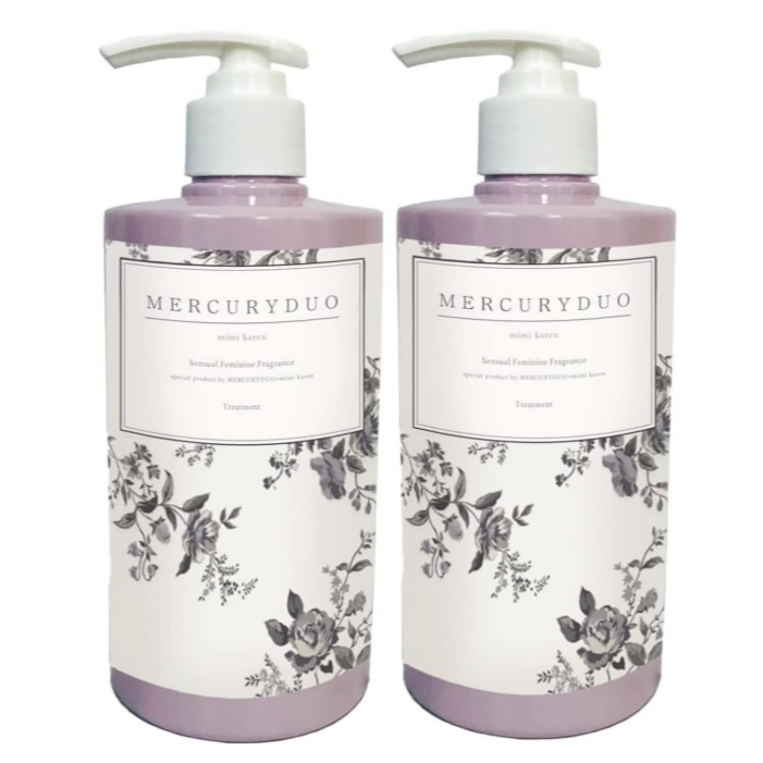 MERCURYDUO（マーキュリーデュオ） アミノ トリートメント センシャルフェミニンの香り モテる香り フレグランスヘアケア リペア ツヤ髪480ｍｌ×2本セット