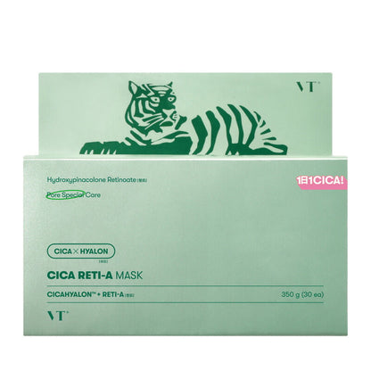 VTCOSMETICS(ブイティコスメテックス) シートマスク 箱マスク スキンケア (3.シカ レチAマスク)